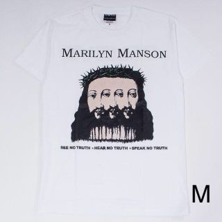 Marilyn Manson “NO TRUTH” Tシャツ Mサイズ(Tシャツ/カットソー(半袖/袖なし))