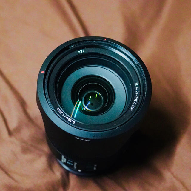 SONY(ソニー)のFE 24-105mm F4 G OSS SEL24105G  スマホ/家電/カメラのカメラ(レンズ(ズーム))の商品写真