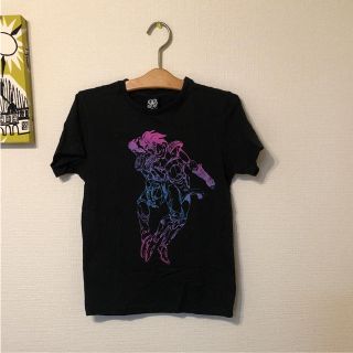 バンダイ(BANDAI)のジョジョの奇妙な冒険 Tシャツ 蛍光 半袖黒(その他)