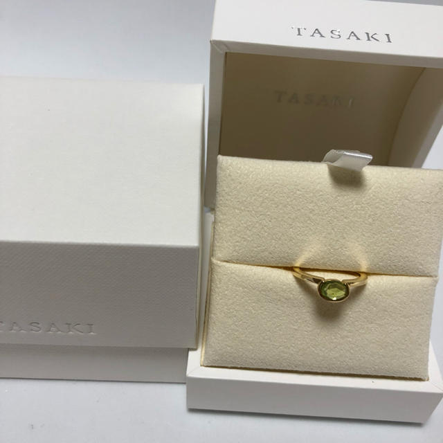 TASAKI(タサキ)のTASAKI  タサキ  ヌーンフライトリング  ペリドット  美品 レディースのアクセサリー(リング(指輪))の商品写真
