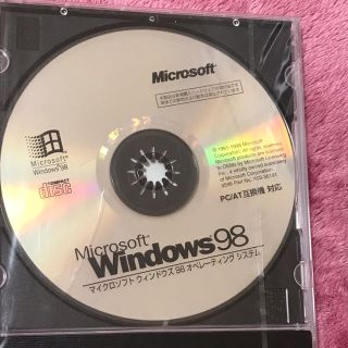 マイクロソフト(Microsoft)のWindows98 オペレーティングシステム(PC周辺機器)