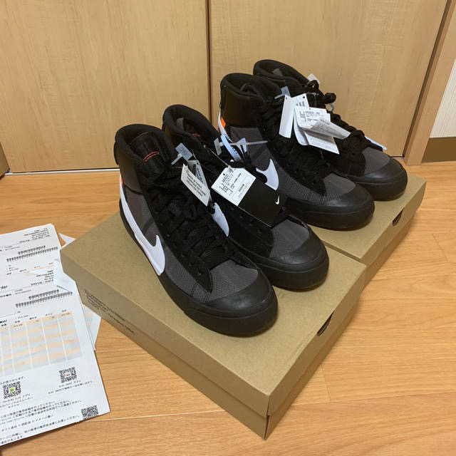 NIKE(ナイキ)のblazer nike offwhite ブレザー オフホワイト メンズの靴/シューズ(スニーカー)の商品写真