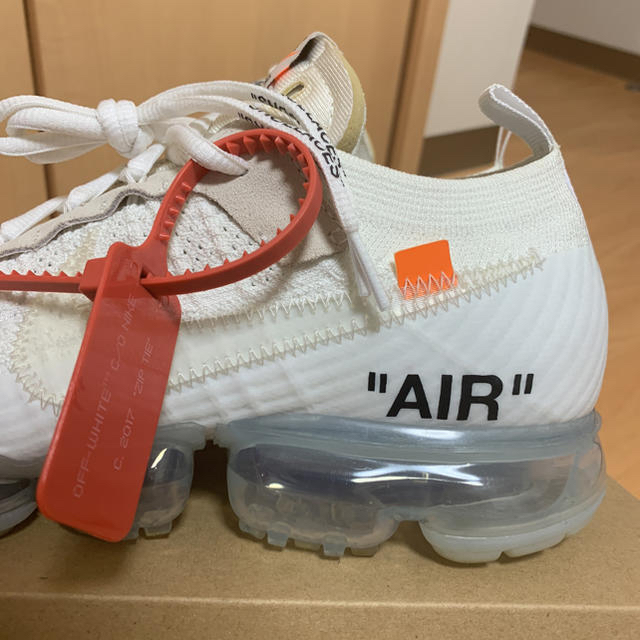 NIKE(ナイキ)のvapormax offwhite ウェイパーマックス オフホワイト メンズの靴/シューズ(スニーカー)の商品写真