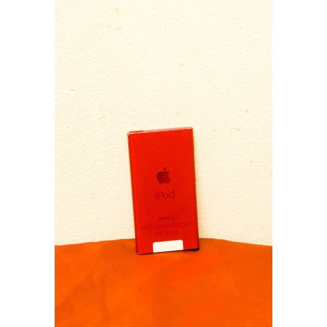 Apple(アップル)のApple iPod nano 16GB 第7世代 Prduct Red スマホ/家電/カメラのオーディオ機器(ポータブルプレーヤー)の商品写真