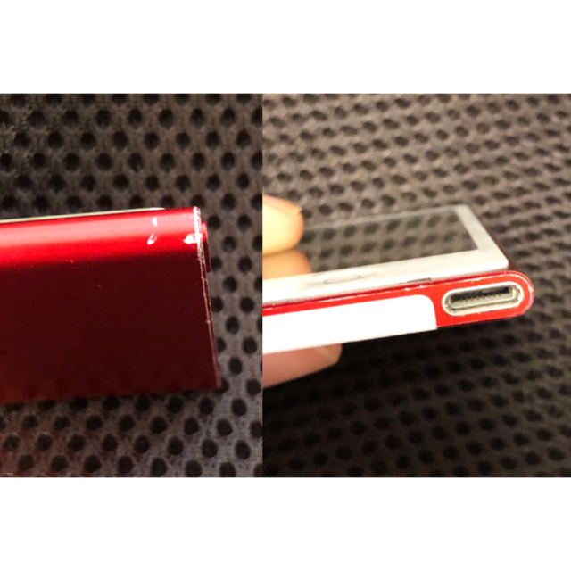 Apple(アップル)のApple iPod nano 16GB 第7世代 Prduct Red スマホ/家電/カメラのオーディオ機器(ポータブルプレーヤー)の商品写真