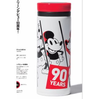 ミッキーマウス(ミッキーマウス)の新品☆限定デザイン JAL ミッキーマウス90周年記念ボトル(タンブラー)