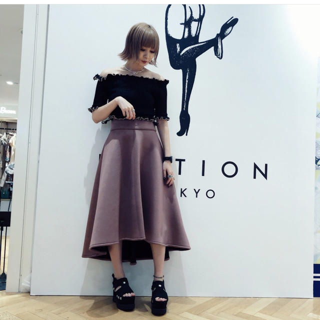 Fallin'(フォーリン)のみみ様 Fiction Tokyo スカート レディースのスカート(ロングスカート)の商品写真
