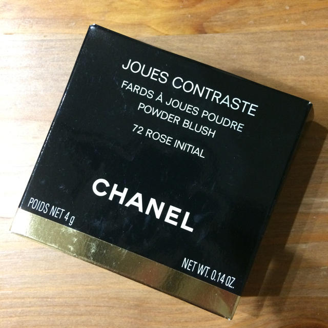 新品未使用シャネルCHANELジュコントラスト 72 ローズ イニシアル