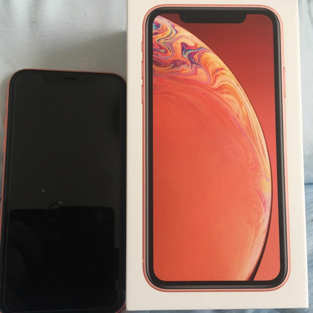 バッテリー最大容量86%iPhone XR 64GB コーラル docomo