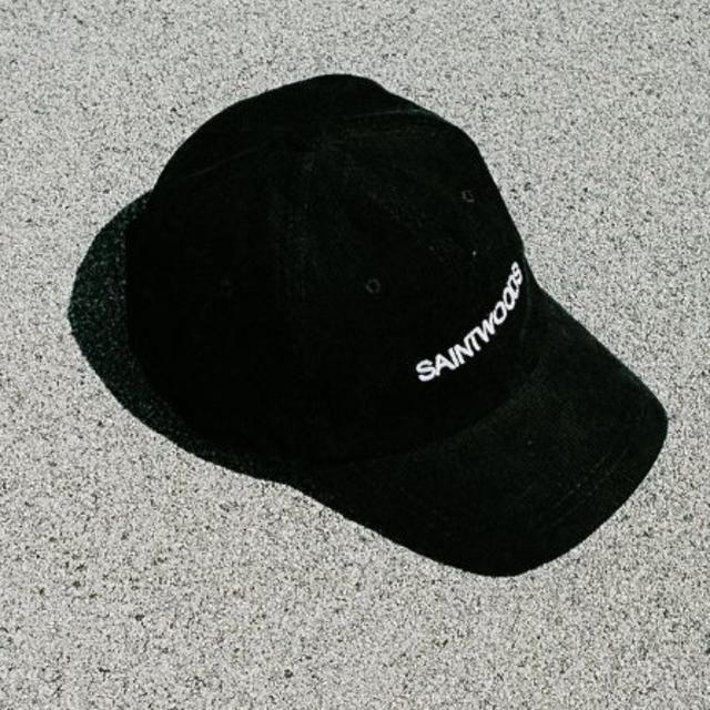 SAINTWOODS Logo Corduroy Hat cap