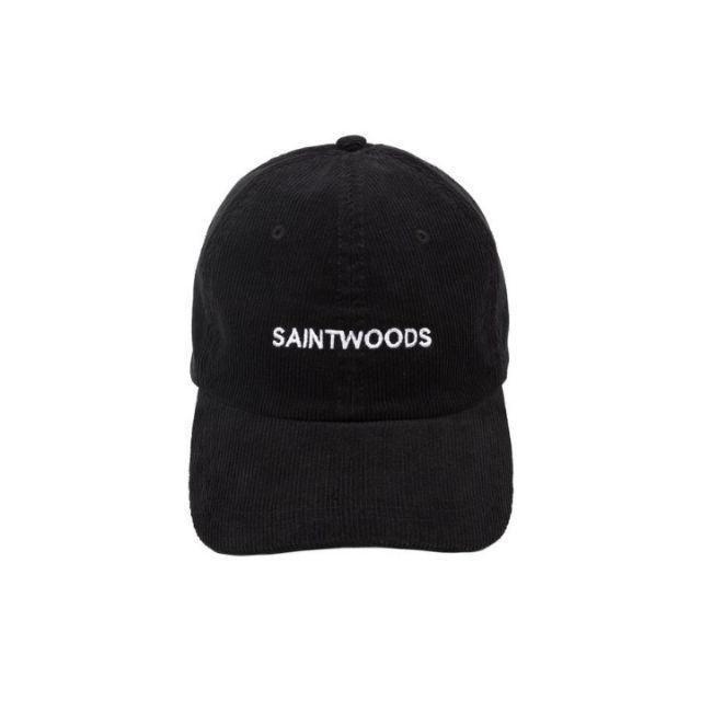 SAINTWOODS Logo Corduroy Hat cap