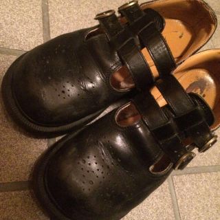 ドクターマーチン(Dr.Martens)のストラップシューズ(ローファー/革靴)