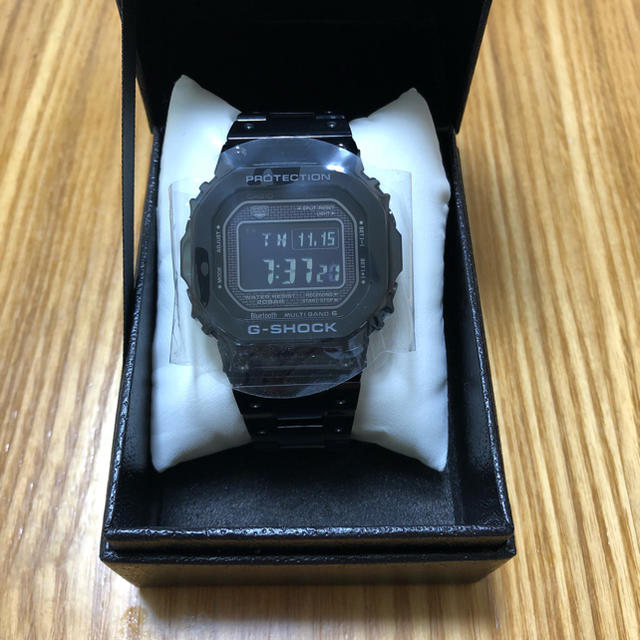 新品未使用品！ G-SHOCK メタルモデル黒 GMW-B5000GD-1JF