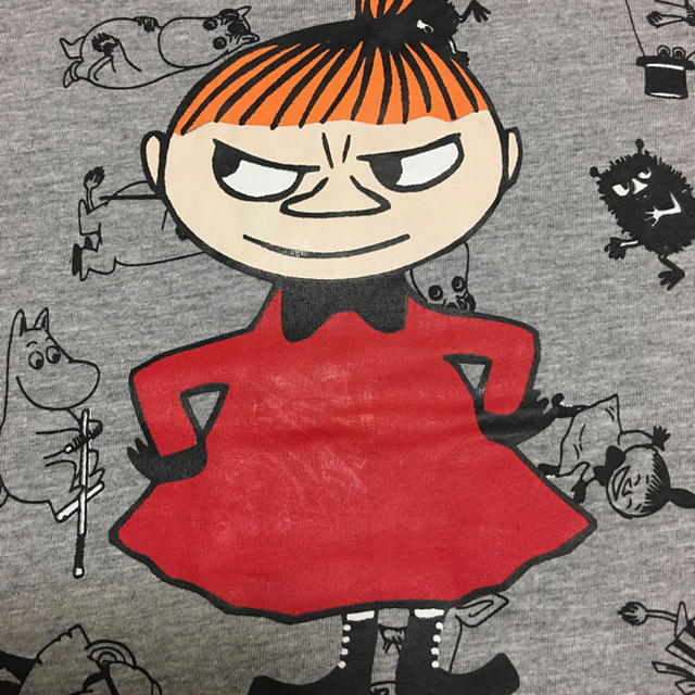 Little Me(リトルミー)のムーミン ミイTシャツ サイズ80 キッズ/ベビー/マタニティのベビー服(~85cm)(Ｔシャツ)の商品写真