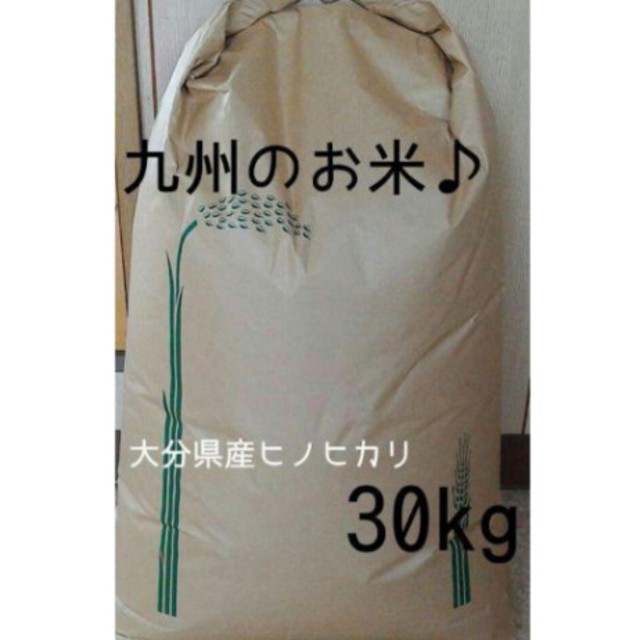 大分県産ヒノヒカリ30㎏(30キロ) 大分県産ヒノヒカリ30㎏(30キロ)