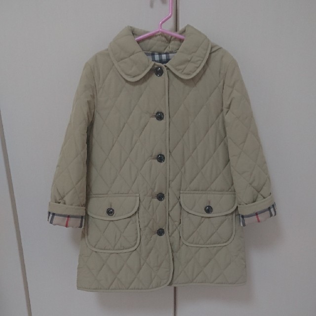 BURBERRY(バーバリー)の美品 BURBERRY  100.110 キッズ/ベビー/マタニティのキッズ服女の子用(90cm~)(コート)の商品写真