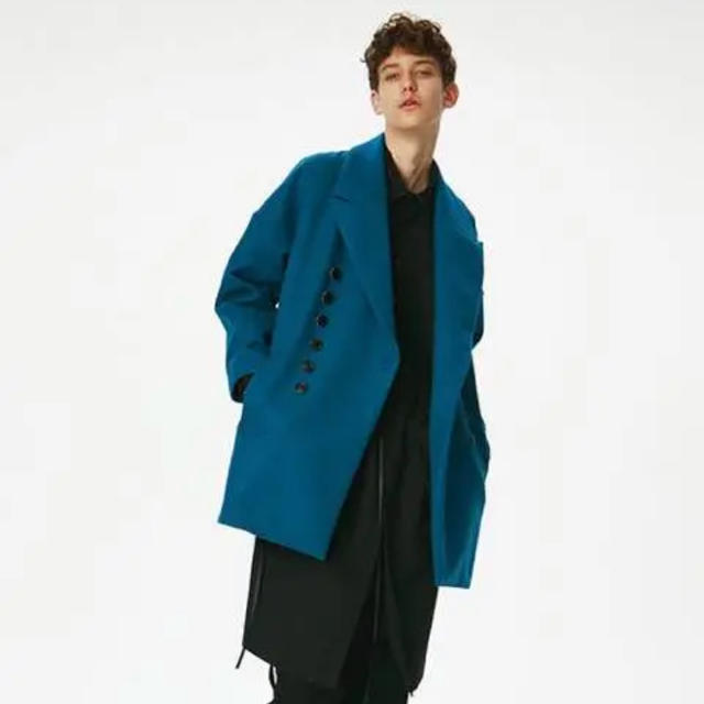 SHAREEF ダブルコート 16AW ターコイズ