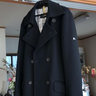 バーバリーブラックレーベル(BURBERRY BLACK LABEL)のBURBERRY コート(ピーコート)