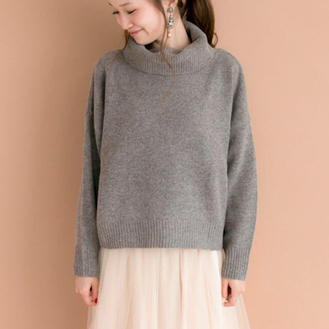 URBAN RESEARCH(アーバンリサーチ)の⋈♡*｡ﾟ URBAN RESEARCH タートルニット ⋈♡*｡ﾟ レディースのトップス(ニット/セーター)の商品写真