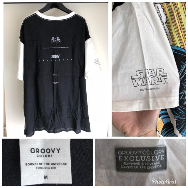 Groovy Colors(グルービーカラーズ)のSTAR WARS DARTH VADER TEE  160 グルカラ 中古 キッズ/ベビー/マタニティのキッズ服男の子用(90cm~)(Tシャツ/カットソー)の商品写真