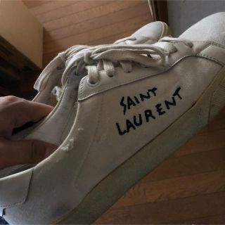 サンローラン(Saint Laurent)のサンローラン キャンパスロゴスニーカー(スニーカー)