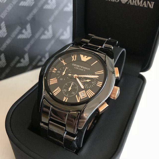 Emporio Armani(エンポリオアルマーニ)のエンポリオ アルマーニ　腕時計 EMPORIO ARMANI CERAMICA メンズの時計(腕時計(アナログ))の商品写真