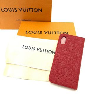 ルイヴィトン(LOUIS VUITTON)の新品[Louis Vuitton]iPhone X XS フォリオ M63588(iPhoneケース)