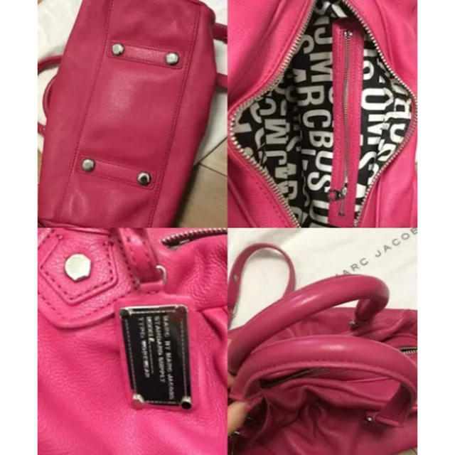 MARC BY MARC JACOBS(マークバイマークジェイコブス)の美品♡MARC BY MARC JACOBS  無地 ハンドバッグ レディースのバッグ(ハンドバッグ)の商品写真