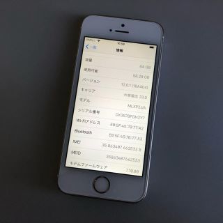 ■SIMフリーiPhoneSE 64GB ゴールド■(スマートフォン本体)