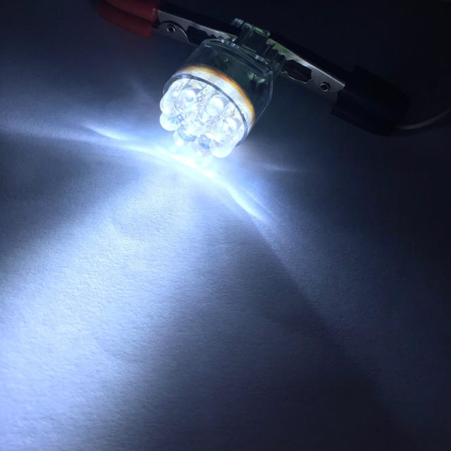 ☆2個セット☆T20 7443 9LED バックランプ ホワイト 自動車/バイクの自動車(汎用パーツ)の商品写真