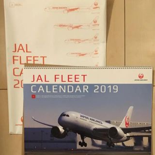 ジャル(ニホンコウクウ)(JAL(日本航空))のJALカレンダー 2019 新品未使用(カレンダー/スケジュール)