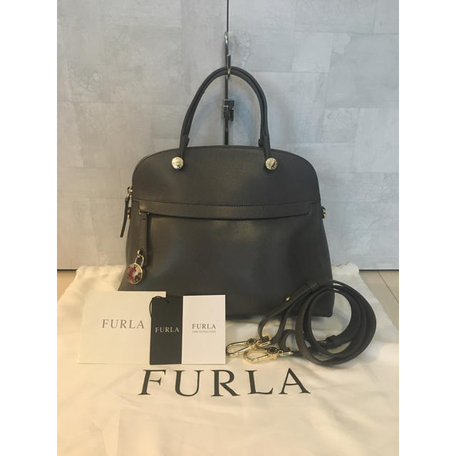 フルラ FURLA パイパー レディース 2WAY ハンドバッグ グレーティファニー