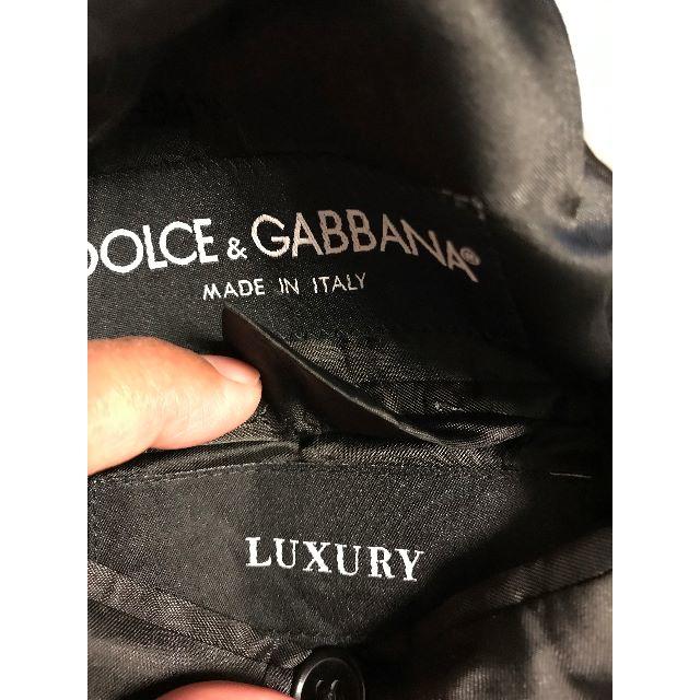 DOLCE&GABBANA(ドルチェアンドガッバーナ)の☆DOLCE&GABBANA ブラックＸピンストライプ２Ｂ「LUXURY」☆ メンズのスーツ(セットアップ)の商品写真