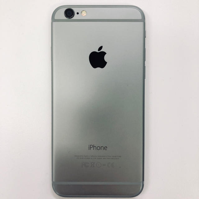 iPhone(アイフォーン)のiPhone 6 16gb スペースグレイ  スマホ/家電/カメラのスマートフォン/携帯電話(携帯電話本体)の商品写真