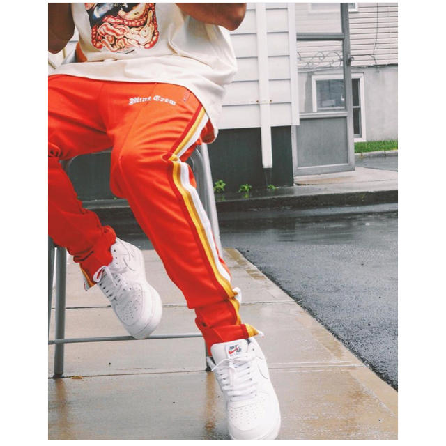 赤字超特価HOT】 FEAR OF GOD - mintcrew roadman track pants