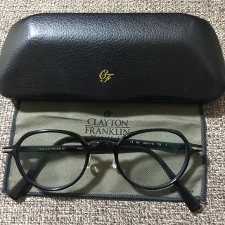 バーニーズニューヨーク(BARNEYS NEW YORK)のクレイトンフランクリン CLAYTON FRANKLIN メガネCF759 BK(サングラス/メガネ)