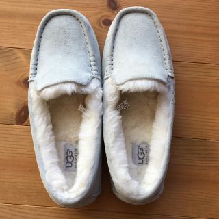 アグ(UGG)のUGG  ANSLEY Icelandic blue 24センチ(スリッポン/モカシン)