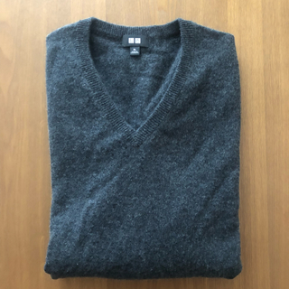 ユニクロ(UNIQLO)の美品‼️ ユニクロ カシミア 100% ニット セーター XL(ニット/セーター)