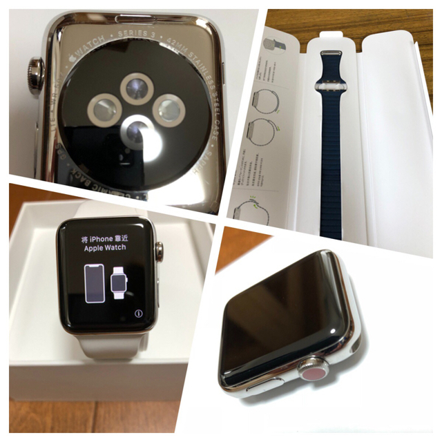 Apple Watch(アップルウォッチ)のApple Watch Series3 GPS+Cellularモデル 42mm メンズの時計(腕時計(デジタル))の商品写真