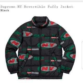 シュプリーム(Supreme)の supreme  reversible puffy jacket(ダウンジャケット)