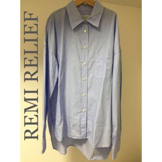 レミレリーフ(REMI RELIEF)のさっち3581様専用。REMI RELIEF レディース ビッグシルエットシャツ(シャツ/ブラウス(長袖/七分))