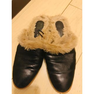 ザラ(ZARA)のZARAファーサンダル(サンダル)