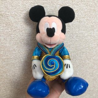 ディズニー(Disney)の35周年 ミッキー ぬいぐるみバッジ(キャラクターグッズ)