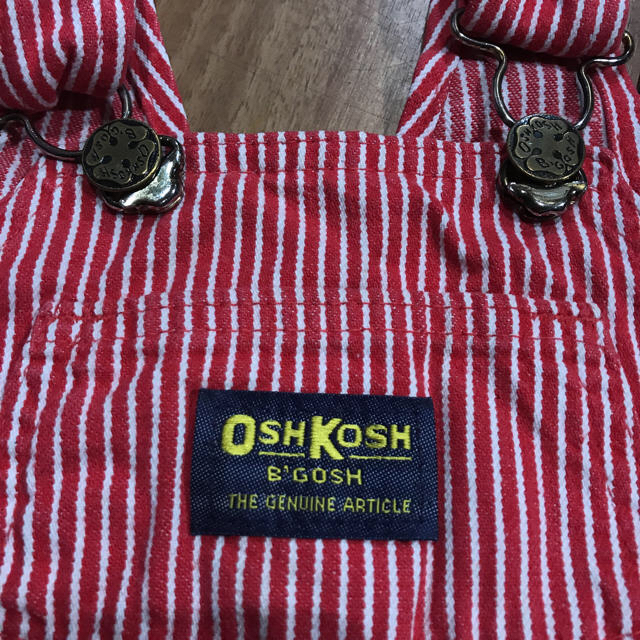 OshKosh(オシュコシュ)のOSH KOSH オーバーオール80 キッズ/ベビー/マタニティのベビー服(~85cm)(カバーオール)の商品写真