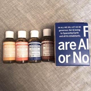 ドクターブロナー(Dr.Bronner)の★新品・4本セット★マジックソープ シーズンセレクト02(ボディソープ/石鹸)