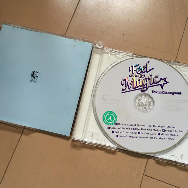 Disney(ディズニー)のfeel the magic ディズニー CD エンタメ/ホビーのCD(ポップス/ロック(邦楽))の商品写真