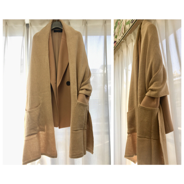 Max Mara(マックスマーラ)のS Max Mara マックスマーラ ♡ ニット ストール レディースのファッション小物(ストール/パシュミナ)の商品写真