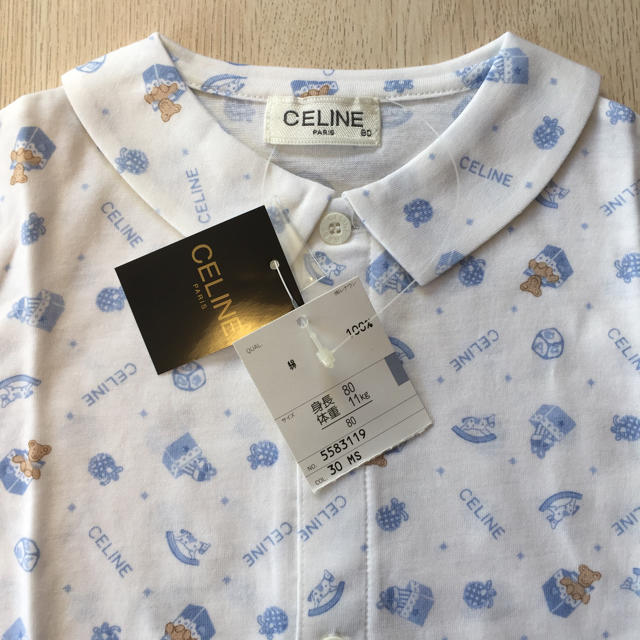 celine(セリーヌ)のセリーヌ ブラウス80 キッズ/ベビー/マタニティのベビー服(~85cm)(その他)の商品写真