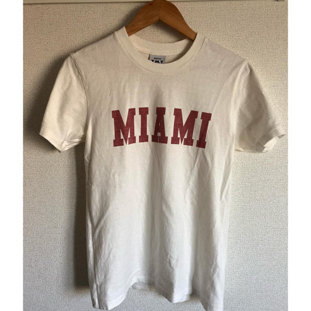 TMT(ティーエムティー)のTMT MIAMI Tシャツ サイズ M スポット ビーチ メンズのトップス(Tシャツ/カットソー(半袖/袖なし))の商品写真