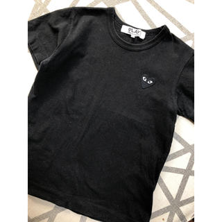 コムデギャルソン(COMME des GARCONS)のコムデギャルソン プレイ Sサイズ ブラック(Tシャツ(半袖/袖なし))